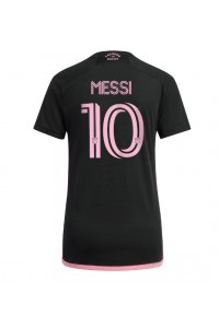 Fotbalové Dres Inter Miami Lionel Messi #10 Dámské Venkovní Oblečení 2024-25 Krátký Rukáv